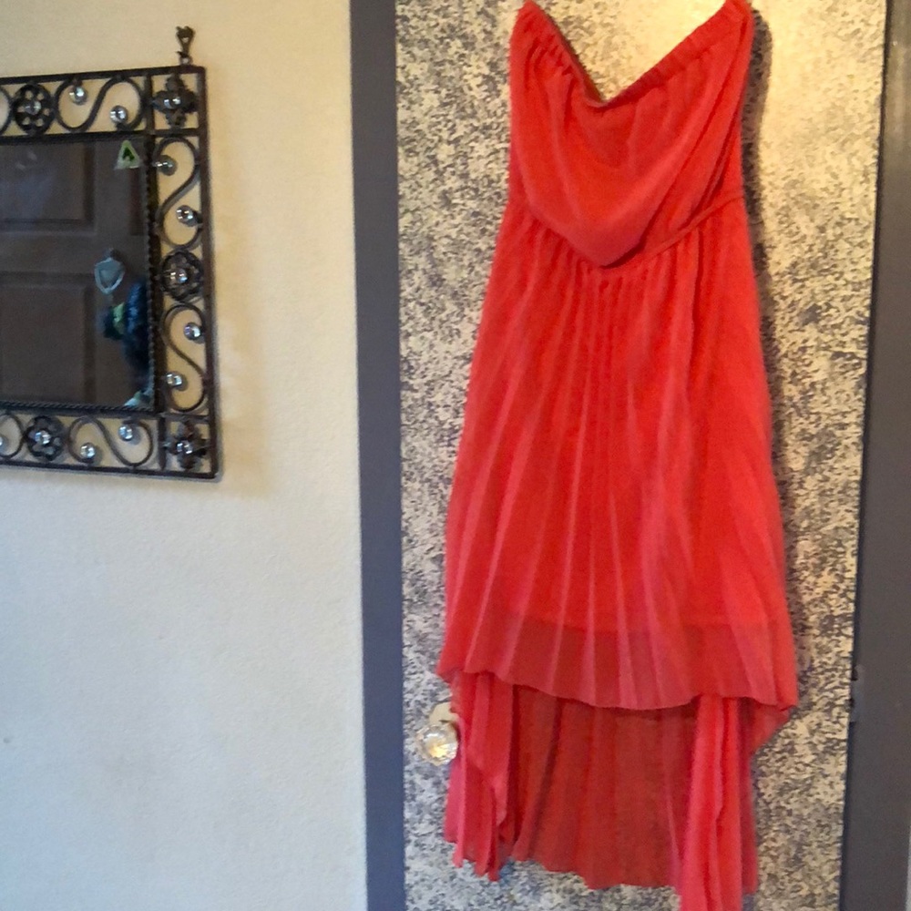 🌴Coral cute dress